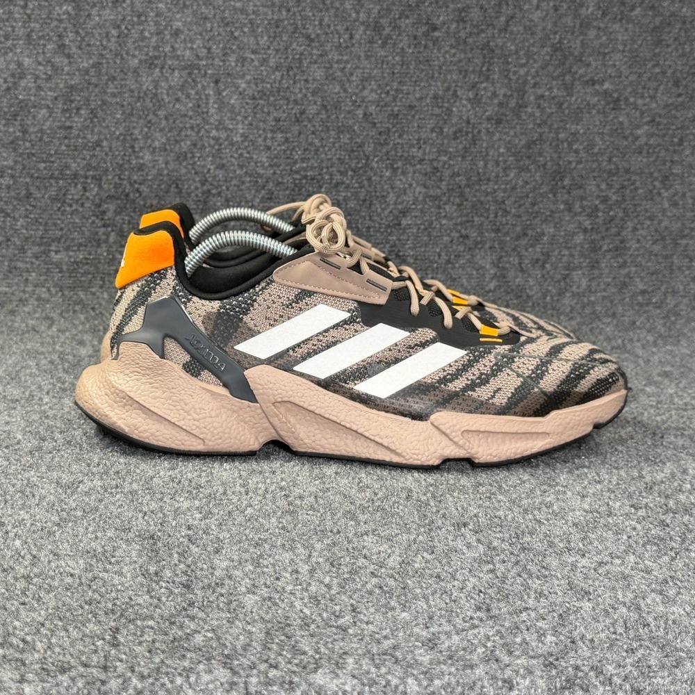 Adidas Jetboost X9000L4 Running Shoes Men's 13 Tiger Stripe Tan Black Orange Run